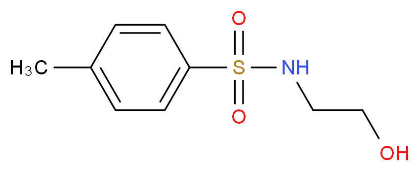 N-(2-Hydroxyethyl)-4-methylbenzenesulfonamide_Molecular_structure_CAS_14316-14-4)