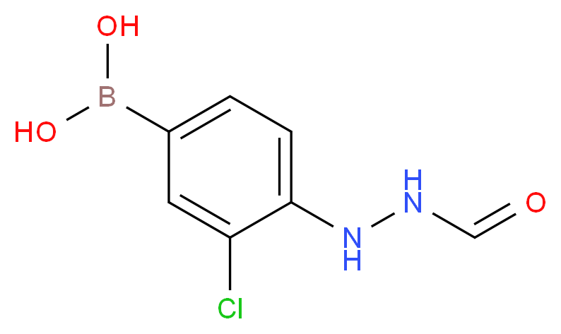 3-Chloro-4-(hydrazinocarbonyl)benzeneboronic acid_Molecular_structure_CAS_850589-37-6)