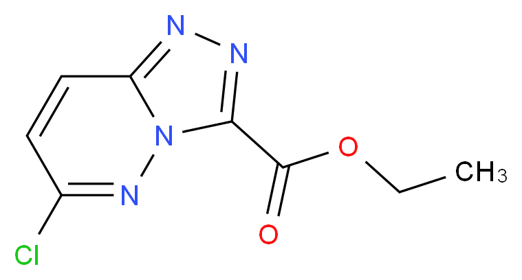 ethyl 6-chloro-[1,2,4]triazolo[4,3-a]pyridazine-3-carboxylate_Molecular_structure_CAS_)