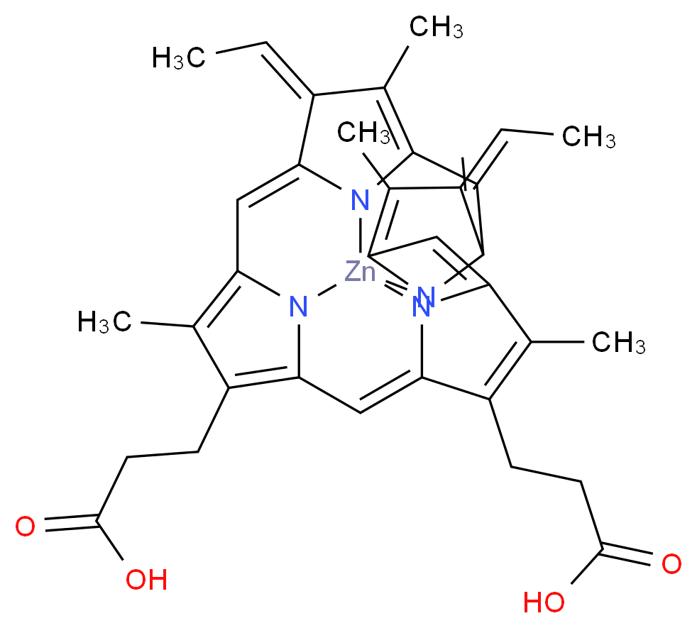 Zinc Substituted Heme C_Molecular_structure_CAS_)