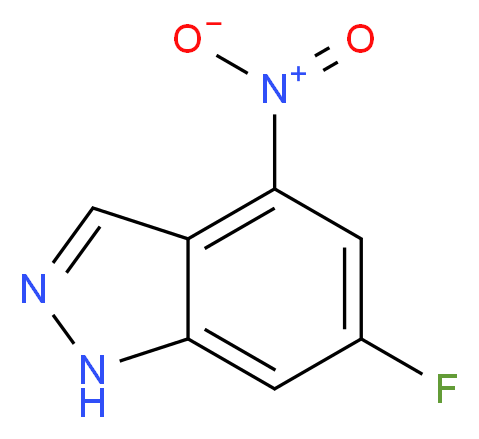 6-Fluoro-4-nitro-1H-indazole_Molecular_structure_CAS_885520-14-9)