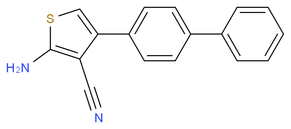 2-amino-4-biphenyl-4-ylthiophene-3-carbonitrile_Molecular_structure_CAS_519016-83-2)