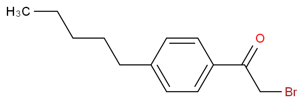 2-bromo-1-(4-pentylphenyl)ethan-1-one_Molecular_structure_CAS_64328-68-3)