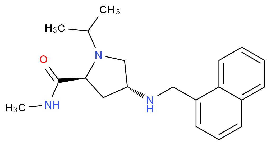(4R)-1-isopropyl-N-methyl-4-[(1-naphthylmethyl)amino]-L-prolinamide_Molecular_structure_CAS_)
