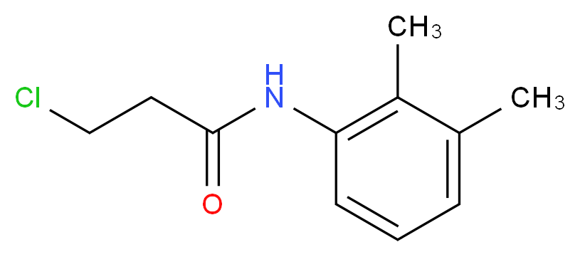 3-Chloro-N-(2,3-dimethylphenyl)propanamide_Molecular_structure_CAS_39494-15-0)