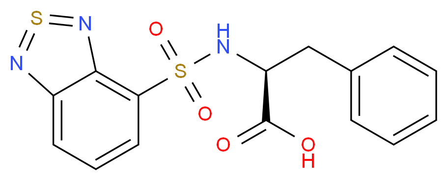(2S)-7-{[(1-carboxy-2-phenylethyl)amino]sulfonyl}-2,1,3-benzothiadiazol_Molecular_structure_CAS_)