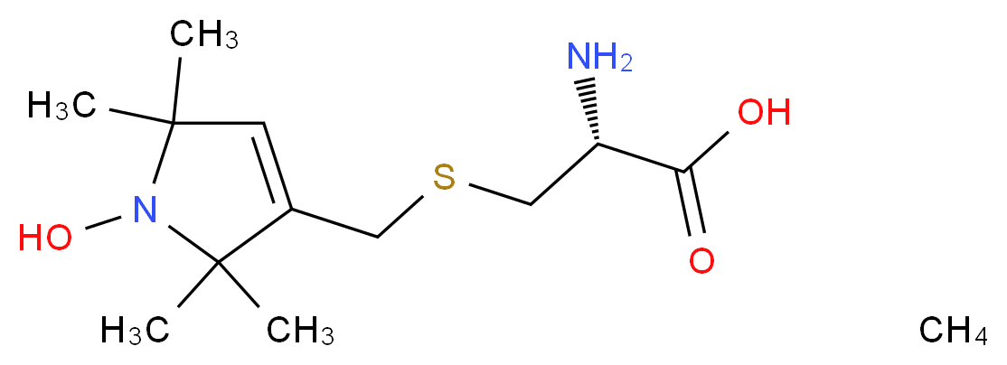 L-2-Amino-3-[thiomethyl-1-(1-oxyl-2,2,5,5-tetramethyl-3 -pyrrolin-3-yl)]propanoic Acid Dihydrochloride_Molecular_structure_CAS_)