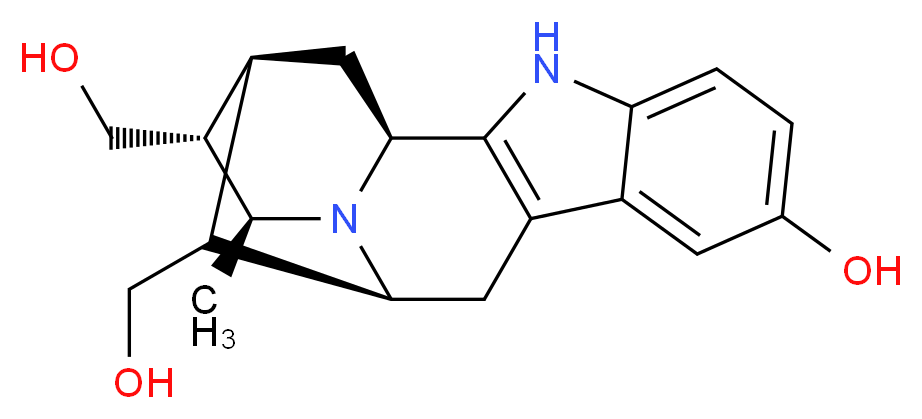 10-Hydroxydihydroperaksine_Molecular_structure_CAS_451478-47-0)
