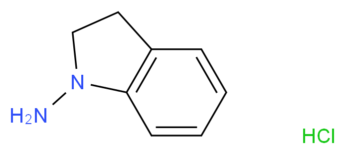 Indolin-1-amine hydrochloride_Molecular_structure_CAS_)