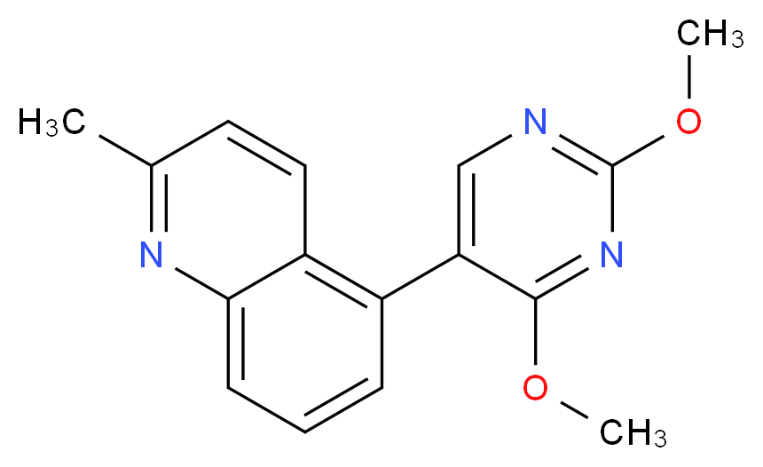 5-(2,4-dimethoxy-5-pyrimidinyl)-2-methylquinoline_Molecular_structure_CAS_)