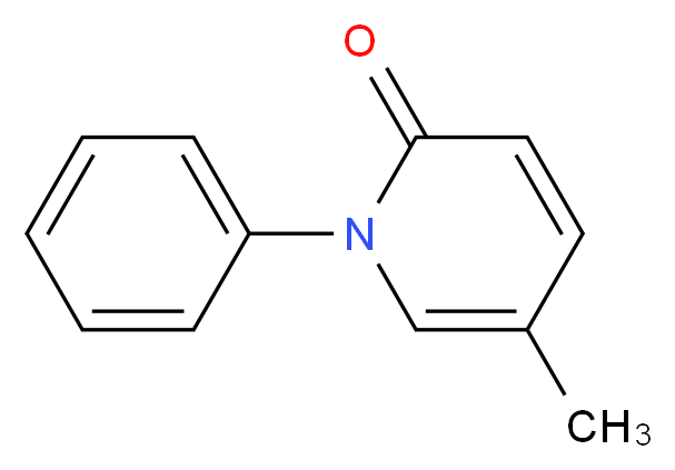 5-Methyl-1-phenylpyridin-2(1H)-one_Molecular_structure_CAS_53179-13-8)