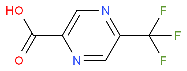 5-(trifluoromethyl)pyrazine-2-carboxylic acid_Molecular_structure_CAS_1060814-50-7)