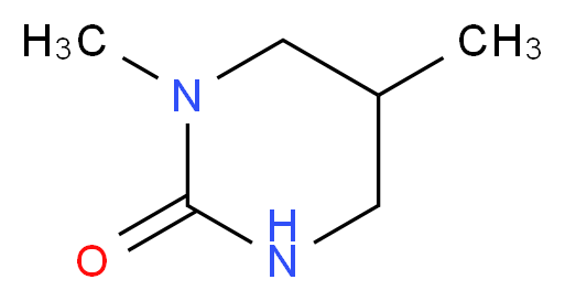 1,5-Dimethyltetrahydropyrimidin-2(1H)-one_Molecular_structure_CAS_)