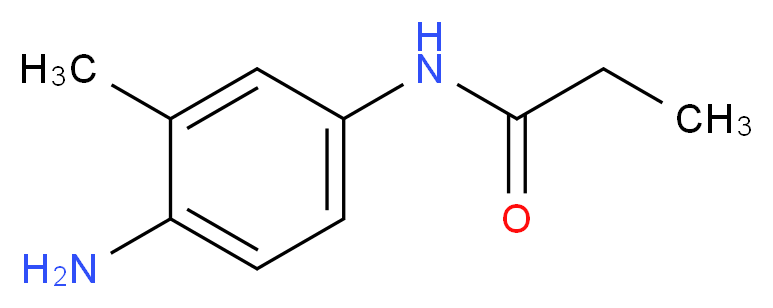 N-(4-amino-3-methylphenyl)propanamide_Molecular_structure_CAS_946689-96-9)