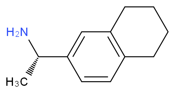 (1S)-1-(5,6,7,8-tetrahydronaphthalen-2-yl)ethanamine_Molecular_structure_CAS_)