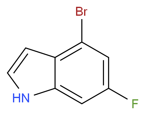 4-Bromo-6-fluoro-1H-indole_Molecular_structure_CAS_885520-70-7)