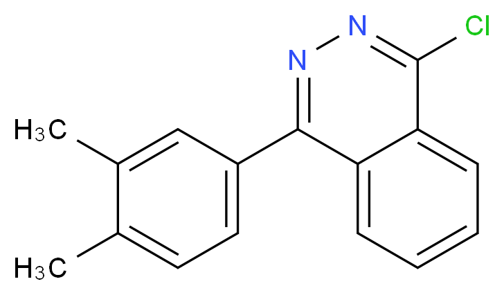 1-chloro-4-(3,4-dimethylphenyl)phthalazine_Molecular_structure_CAS_129842-38-2)