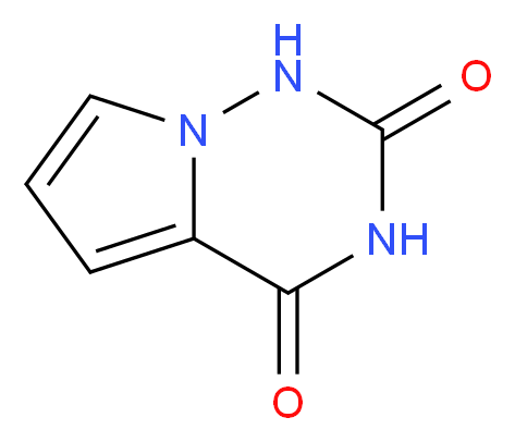 Pyrrolo[2,1-f][1,2,4]triazine-2,4(1H,3H)-dione_Molecular_structure_CAS_918538-04-2)