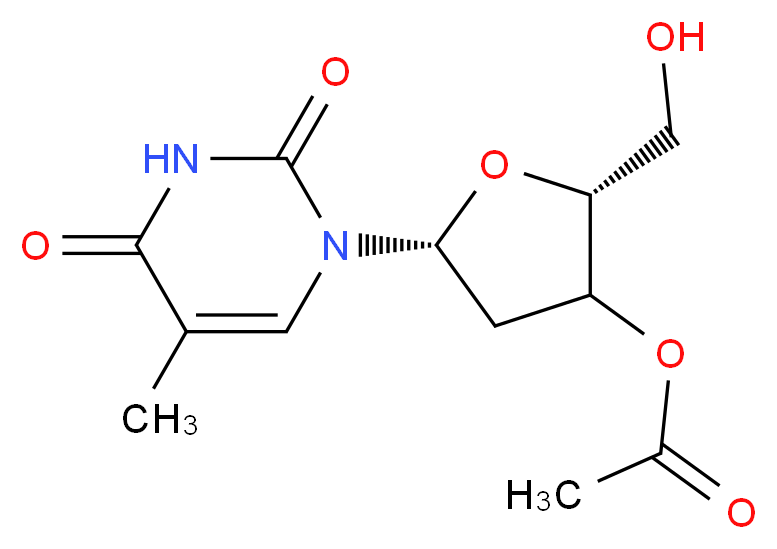 3'-O-ACETYLTHYMIDINE_Molecular_structure_CAS_21090-30-2)