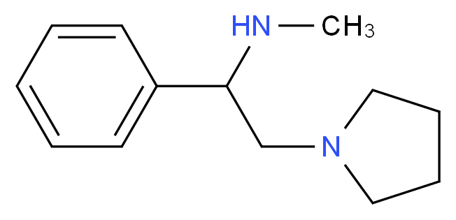 (1-phenyl-2-pyrrolidinylethyl)methylamine_Molecular_structure_CAS_136329-39-0)
