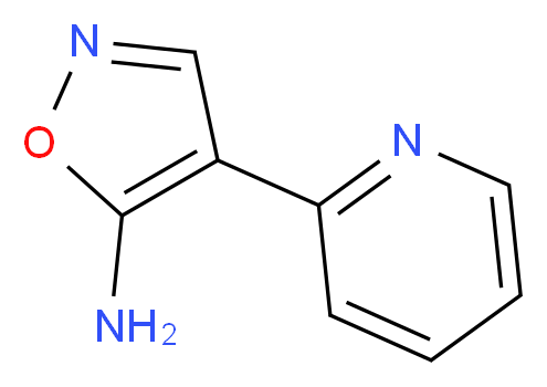 4-pyridin-2-ylisoxazol-5-amine_Molecular_structure_CAS_499785-46-5)