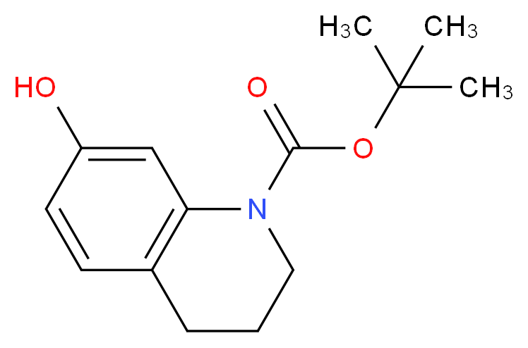 TERT-BUTYL 7-HYDROXY-3,4-DIHYDROQUINOLINE-1(2H)-CARBOXYLATE_Molecular_structure_CAS_676254-89-0)