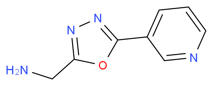 (5-(Pyridin-3-yl)-1,3,4-oxadiazol-2-yl)methanamine_Molecular_structure_CAS_737690-96-9)