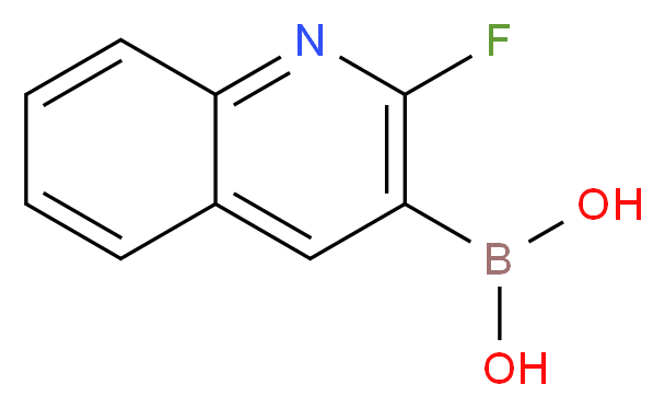 2-Fluoroquinoline-3-boronic acid 97%_Molecular_structure_CAS_745784-10-5)