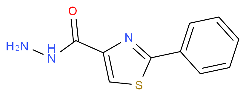 2-Phenyl-1,3-thiazole-4-carbohydrazide_Molecular_structure_CAS_7113-12-4)