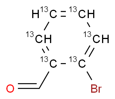 2-Bromobenzaldehyde-(phenyl-13C6)_Molecular_structure_CAS_1173022-89-3)