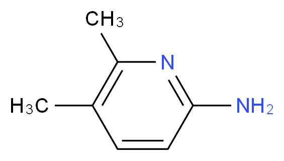 2-Amino-5,6-dimethylpyridine_Molecular_structure_CAS_57963-08-3)