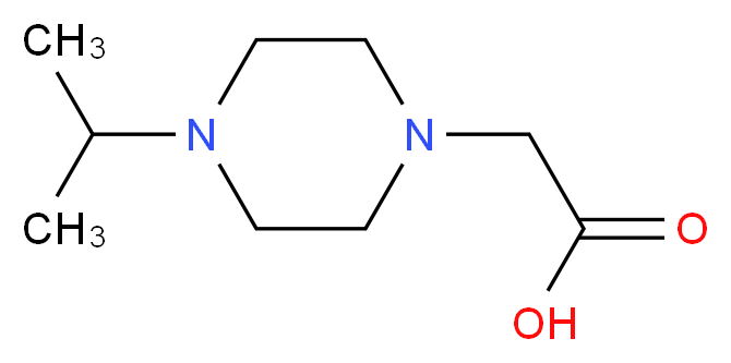 (4-Isopropyl-piperazin-1-yl)-acetic acid_Molecular_structure_CAS_95470-68-1)