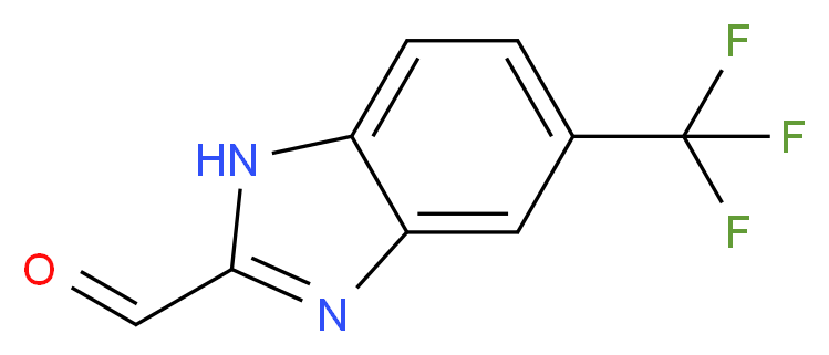 1H-BENZIMIDAZOLE-2-CARBOXALDEHYDE, 5-TRIFLUOROMETHYL-_Molecular_structure_CAS_944903-91-7)