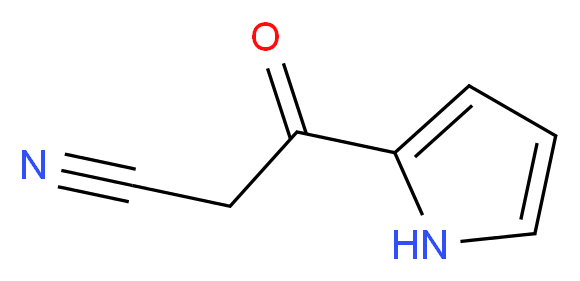 3-Oxo-3-(1H-pyrrol-2-yl)propanenitrile_Molecular_structure_CAS_90908-89-7)