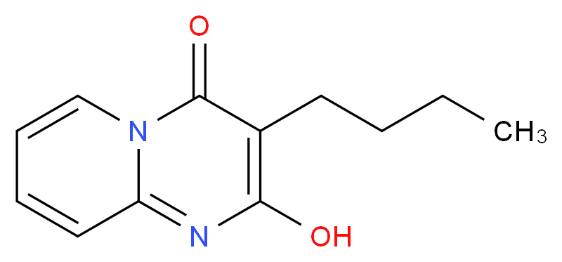 3-Butyl-2-hydroxy-4H-pyrido[1,2-a]pyrimidin-4-one_Molecular_structure_CAS_)