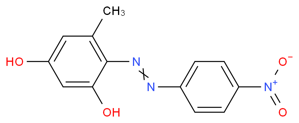 p-NITROBENZENEAZOORCINOL_Molecular_structure_CAS_607-96-5)