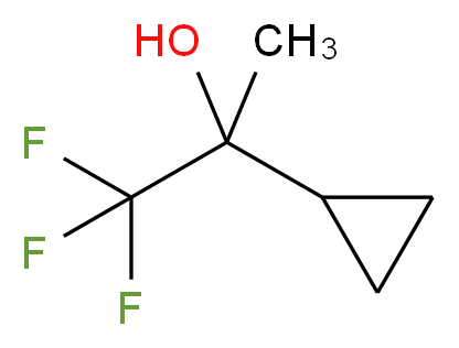 2-cyclopropyl-1,1,1-trifluoropropan-2-ol_Molecular_structure_CAS_)