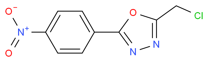 2-(Chloromethyl)-5-(4-nitrophenyl)-1,3,4-oxadiazole_Molecular_structure_CAS_50677-30-0)