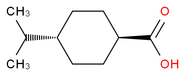 trans-4-(propan-2-yl)cyclohexane-1-carboxylic acid_Molecular_structure_CAS_)