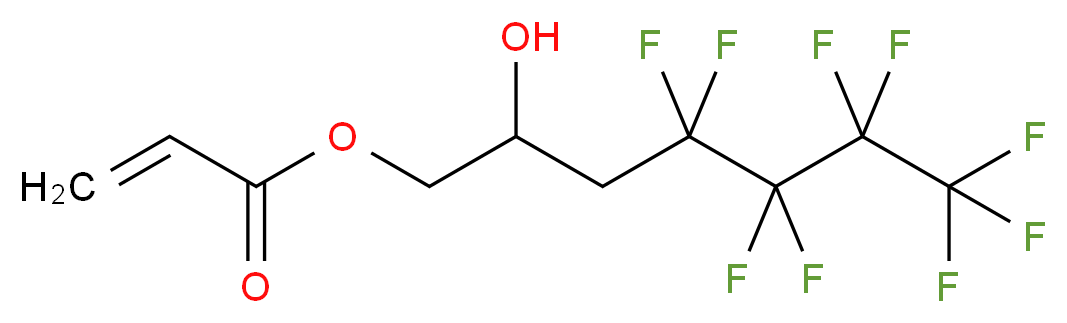 3-(Perfluorobutyl)-2-hydroxypropyl acrylate_Molecular_structure_CAS_98573-25-2)