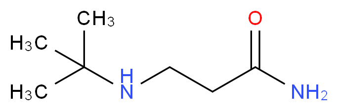 3-(tert-Butylamino)propanamide_Molecular_structure_CAS_)