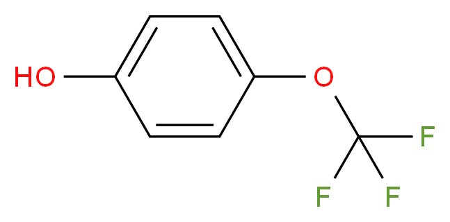 4-(Trifluoromethoxy)phenol_Molecular_structure_CAS_)