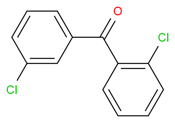 (2-chlorophenyl)(3-chlorophenyl)methanone_Molecular_structure_CAS_77008-58-3)
