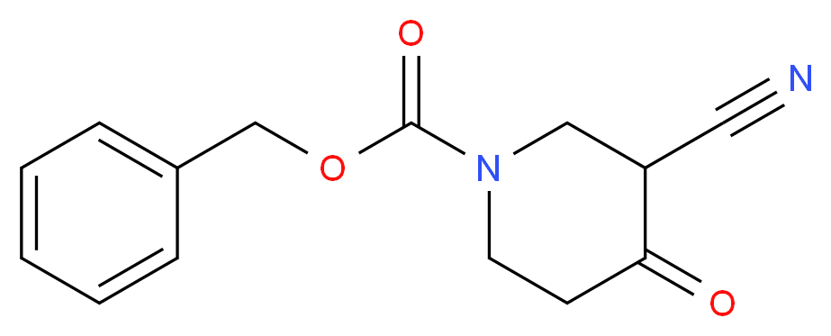 Benzyl 3-cyano-4-oxopiperidine-1-carboxylate_Molecular_structure_CAS_916423-53-5)