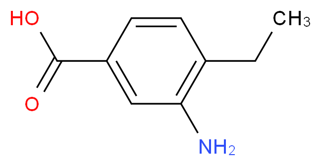 3-amino-4-ethylbenzoic acid_Molecular_structure_CAS_)