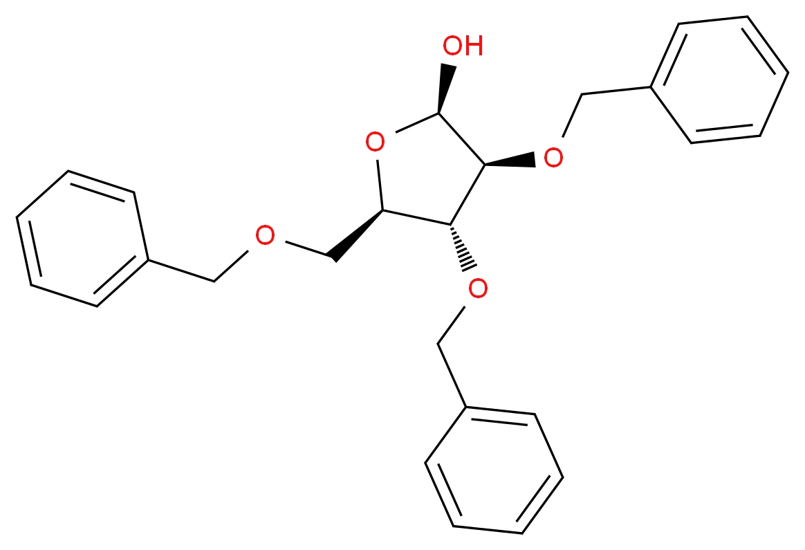 2,3,5-Tri-O-benzyl-b-D-arabinofuranose_Molecular_structure_CAS_60933-68-8)