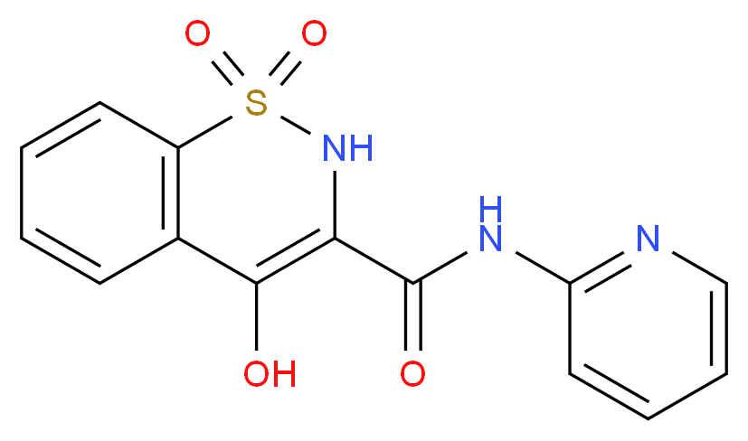 Desmethyl Piroxicam (Piroxicam Impurity B)_Molecular_structure_CAS_65897-46-3)