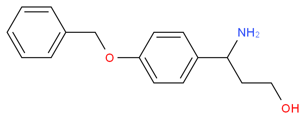 3-Amino-3-[4-(benzyloxy)phenyl]-1-propanol_Molecular_structure_CAS_182057-85-8)