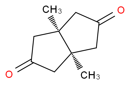 cis-1,5-Dimethylbicyclo[3.3.0]octane-3,7-dione_Molecular_structure_CAS_21170-10-5)