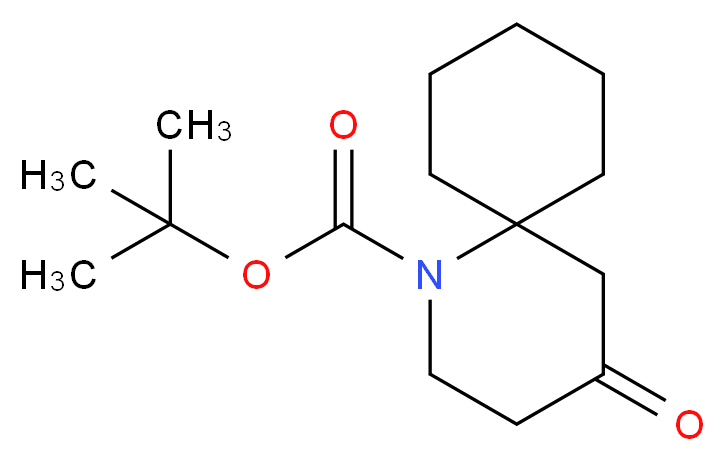 tert-butyl 4-oxo-1-azaspiro[5.5]undecane-1-carboxylate_Molecular_structure_CAS_)